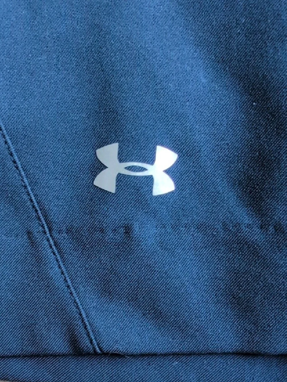 Under Armour Blue golf  Athletic Skort with Zip Pocket Accents - Picture 2 of 5